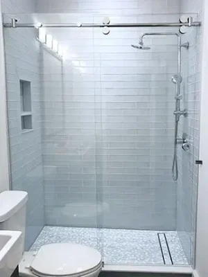 sliding shower door