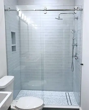 sliding shower door